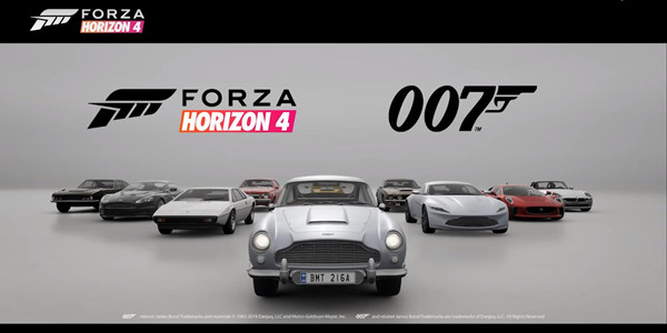 007专用汽车空降《极限竞速：地平线4》 詹姆斯邦德DLC预告视频公布