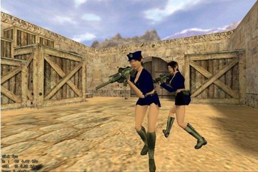 【cs1.6美女版下载】反恐精英cs1.6美女版 中文破解版