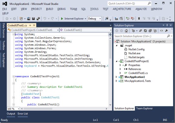 Visual Studio 2012特别版截图