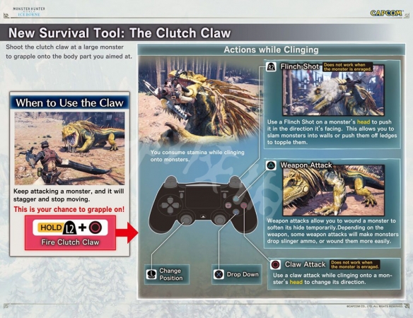 怪物猎人世界飞翔抓