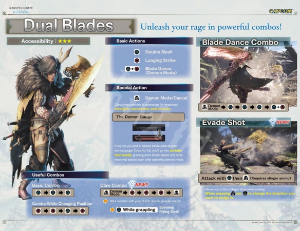 怪物猎人世界双刀