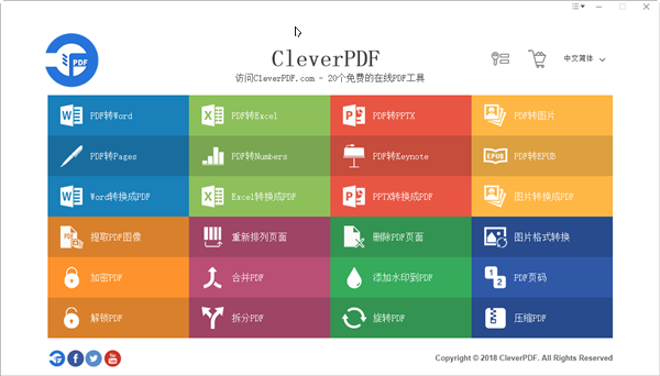 CleverPDF軟件介紹