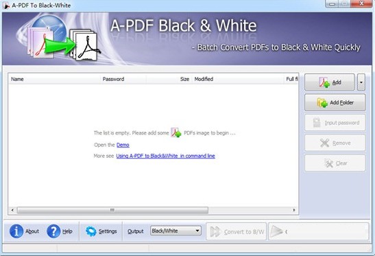 PDF轉換黑白軟件