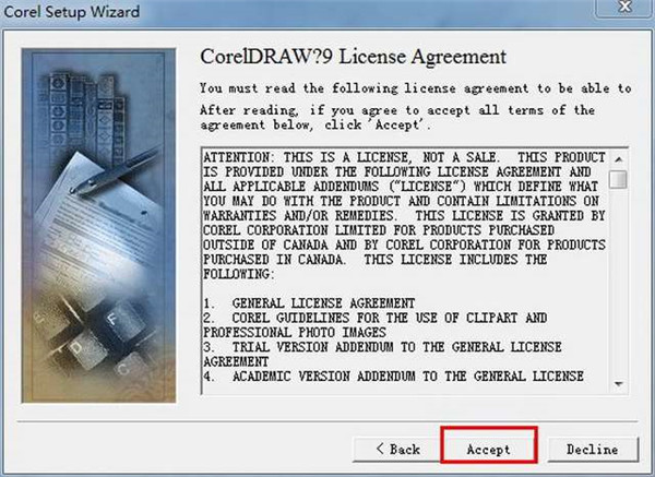 CorelDRAW9.0簡體中文版安裝方法