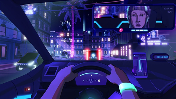霓虹下的出租车中文版游戏介绍