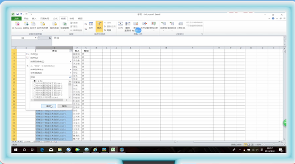 Microsoft Excel软件筛选方法3