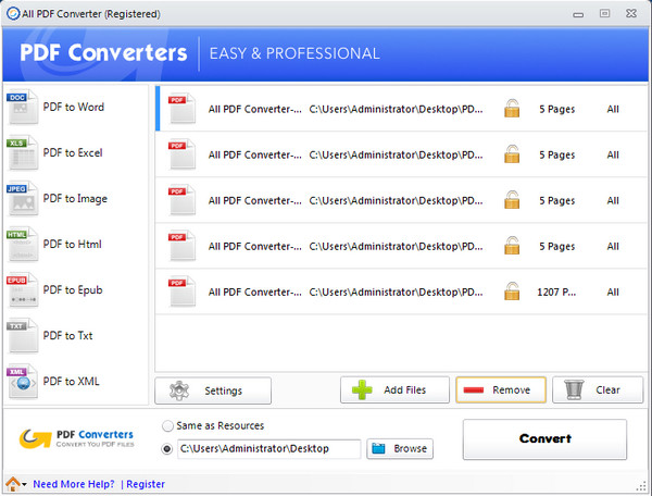 All PDF Converter中文版使用教程