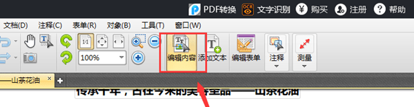 迅捷PDF编辑器修改文字步骤2截图