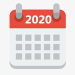 2020年日历打印版A4横版超清晰图 电子版