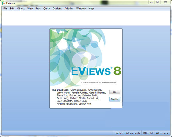 EViews8.0特別版截圖