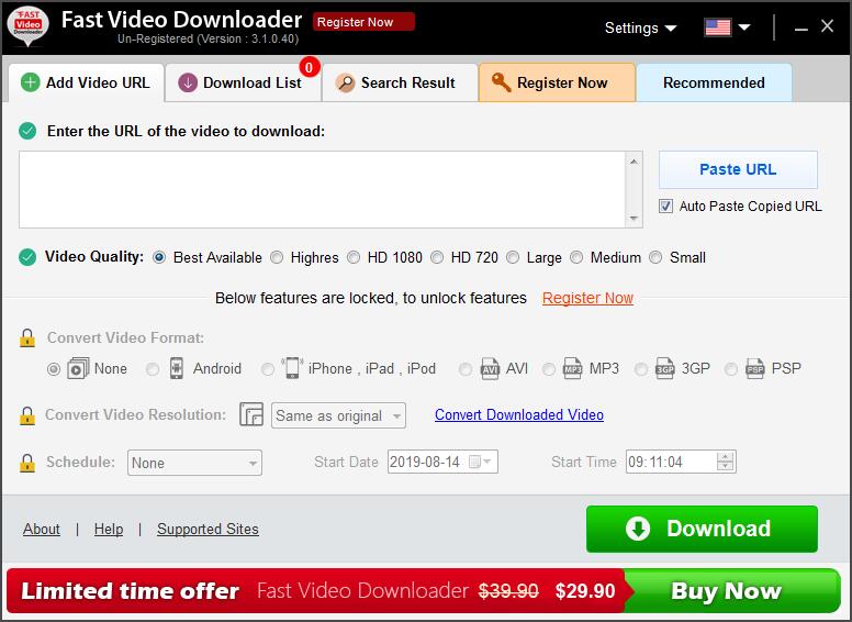Fast Video Downloader下载截图
