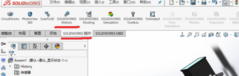 SolidWorks2021怎么进行进行motion仿真