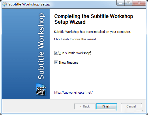 Subtitle Workshop安装方法4