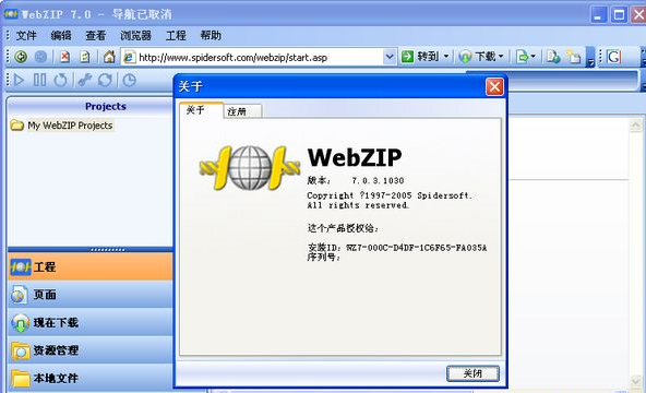 Webzip中文特别版截图