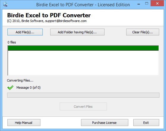 Birdie Excel to PDF Converter下載