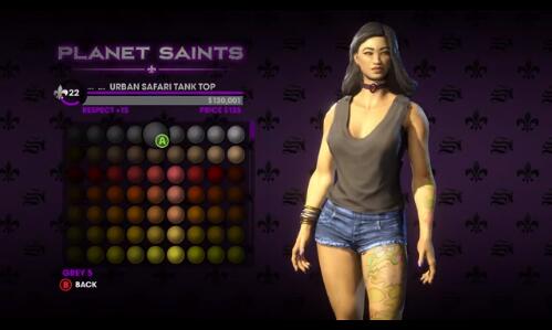 《黑道圣徒3：复刻版》增加568种角色服装颜色MOD