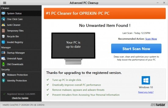 Advanced PC Cleanup下载