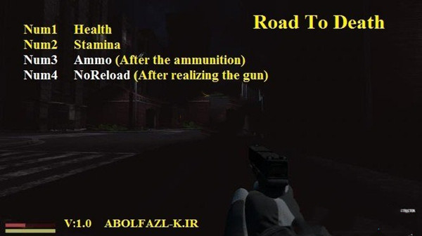 死亡之路（Road To Death）四项修改器v1.0 Abolfazl版