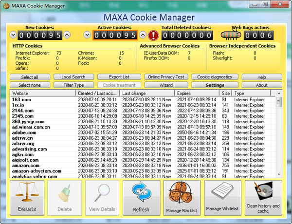 MAXA Cookie Manager下载