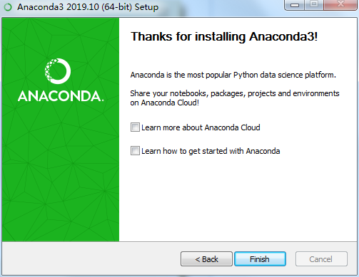 Anaconda截圖