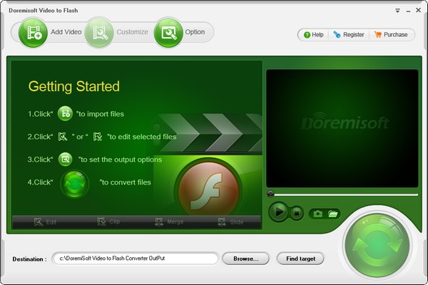 Doremisoft Video to Flash Converter特别版