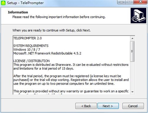 Teleprompter特别版安装方法
