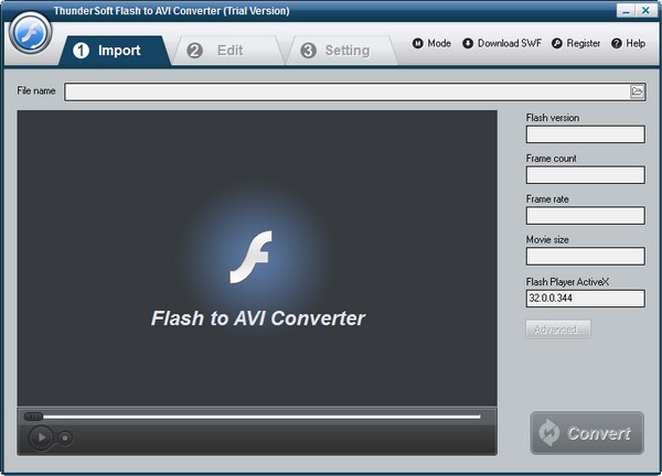 ThunderSoft Flash to AVI Converter官方版