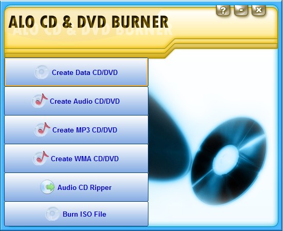 ALO CD & DVD Burner免費版