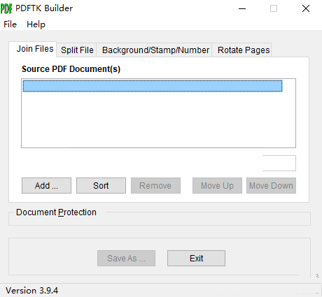 PDFTK Builder截图