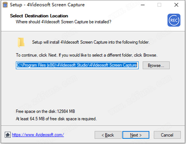4Videosoft Screen Capture安装教程截图3