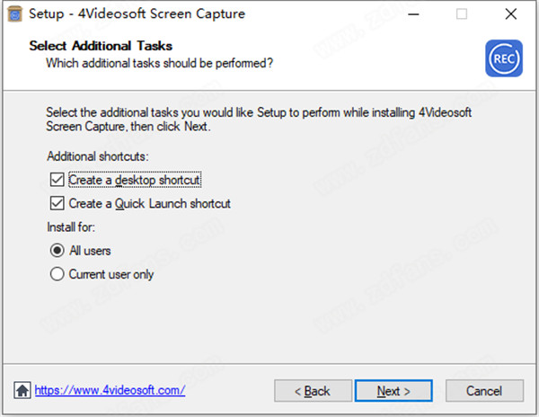4Videosoft Screen Capture安装教程截图4