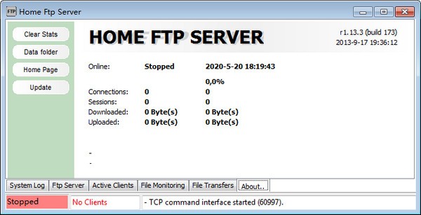 Home Ftp Server中文版截图