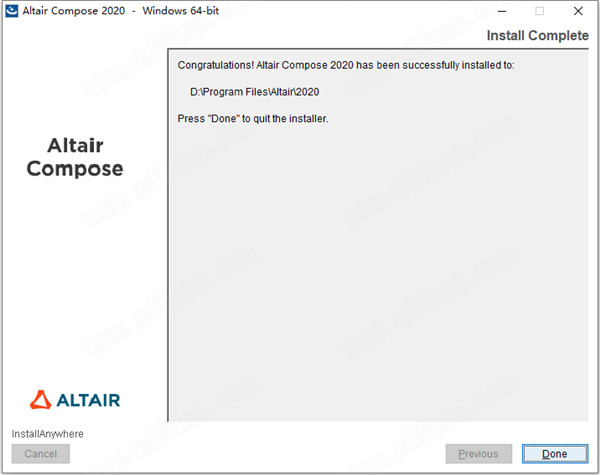 Altair Compose特别版安装教程截图7