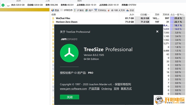 TreeSize Pro漢化版截圖