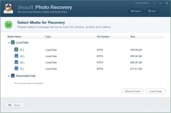 Jihosoft Photo Recovery免费版