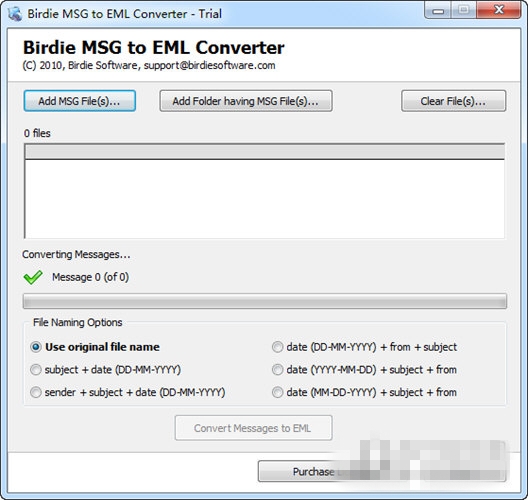 Birdie MSG to EML Converter下载