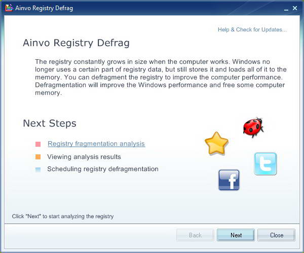 Ainvo Registry Defrag官方版