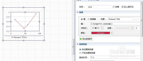 AnyLogic中文特别版怎么生成折线图