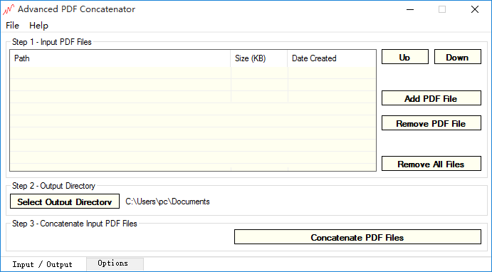 Advanced PDF Concatenator