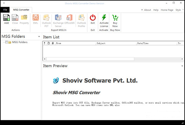 Shoviv MSG Converter官方版