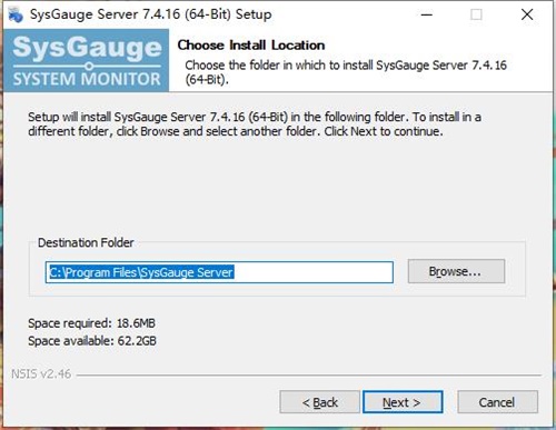 SysGauge Server特別版安裝步驟截圖3