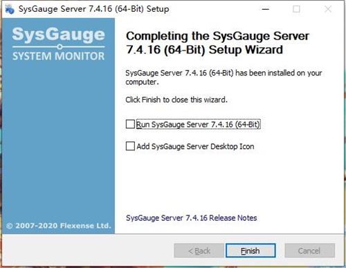 SysGauge Server特别版安装步骤截图5