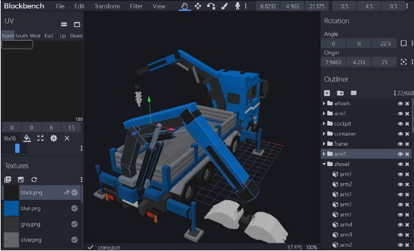 Blockbench下载 Blockbench百度云v3 0 1 中文版 开心电玩