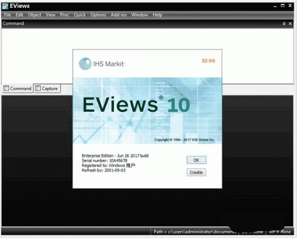 EViews10軟件官方下載截圖