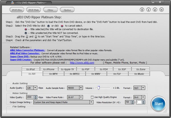 Alldj DVD Ripper Platinum官方版