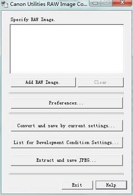 Raw Image Converter下载 第1张图片