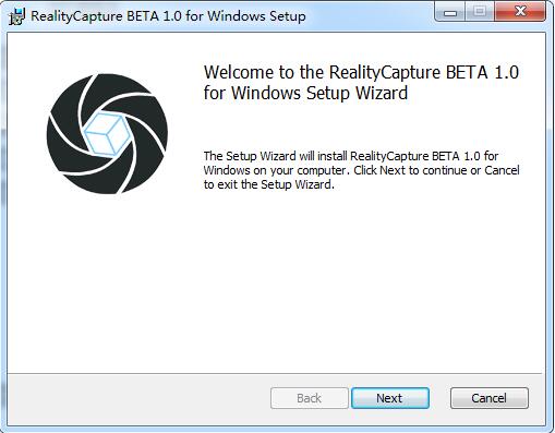 RealityCapture中文特别版安装方法