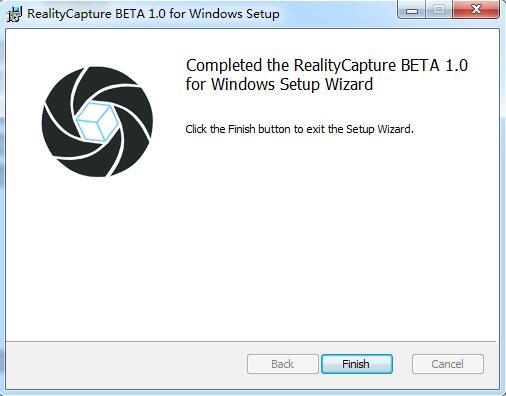 RealityCapture中文特别版安装方法