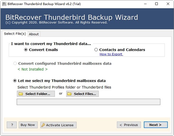 BitRecover Thunderbird Backup Wizard官方版