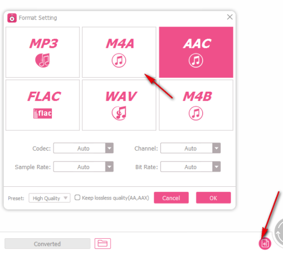 DRmare Audio ConverterPC特别版使用方法